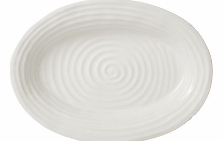 Oval Plates, White
