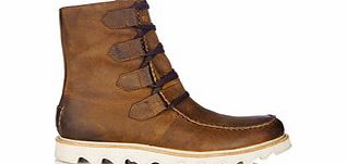 SOREL Mad leather chipmunk brown boots