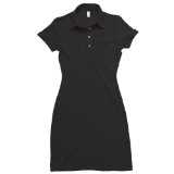 American Apparel - Fine Jersey Leisure Dress, Black, M