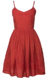 Fashion Union - Red 12 Garland Dress