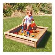 Deluxe Wooden Sandbox with Lid