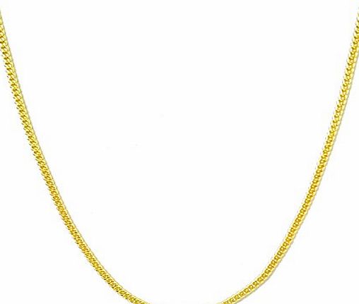 Source Jewellery Argos Source 18 inch 18ct Gold Necklace 2mm thick Curb Chain