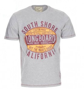Shore California 75 Mens Vintage Print T-Shirt