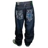 Deluxe Graff Baggy Fit Jeans (Dark