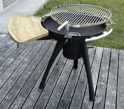 Space Grill 600 Charcoal BBQ
