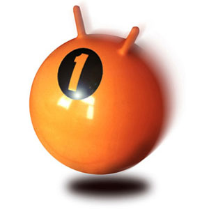 Space Hopper Orange Racing Odd Ball