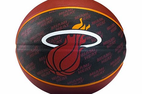 NBA Miami Heat Team Basketball - Size 7