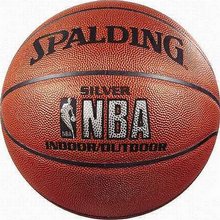 Spalding NBA Silver Indoor/Outdoor