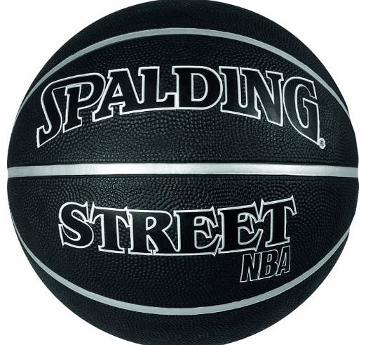 Spalding NBA Street Basketball - Black, Size 7