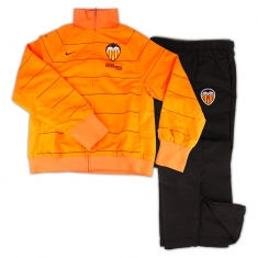 Spanish teams Nike 08-09 Valencia Woven Warmup Suit (Orange) - Kids