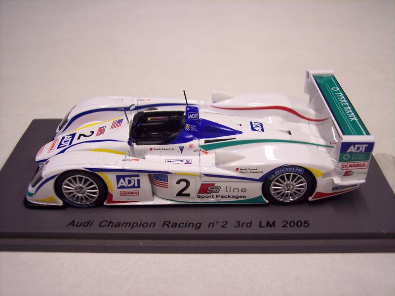 Audi Champion Racing #2 3rd LM 2005 in White