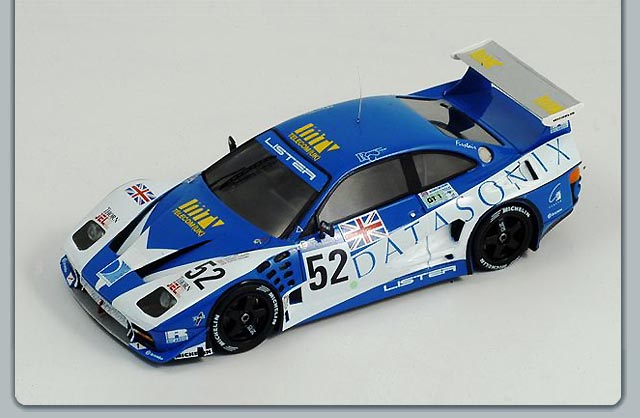 Spark Lister Storm GTS  No.52  Le Mans 1995 G. Lees -