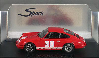 Spark Porsche 911R #30 3rd Mugello 1967