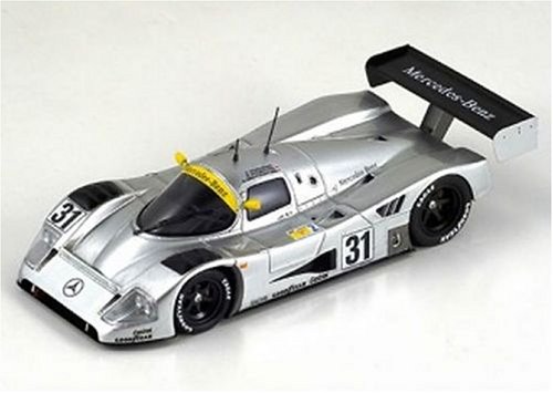 Sauber Mercedes C11 (Le Mans 1991) in Silver (1:43 scale)