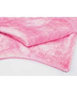 Throw and Cushion Cover Set - Pink