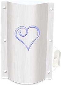 Blue Heartchildren` Kool Table Lamp Energy Saving Design