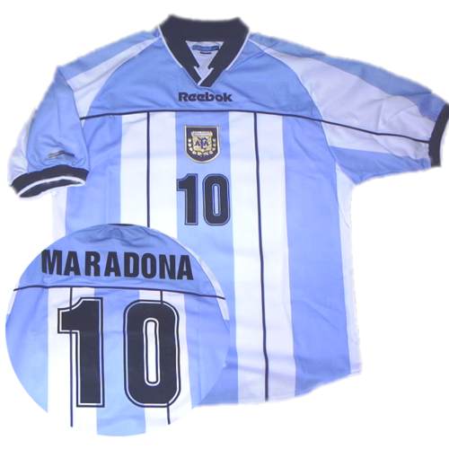 Special Editions 2478 Argentina home 2001 (Maradona 10)
