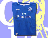  Chelsea Multi-Signed shirt 04/05