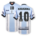 Special Editions Fila Diego Maradona Testimonial Shirt