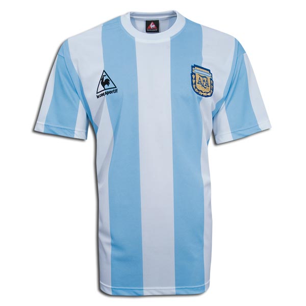 Le Coq Sportif Argentina 1986 WC shirt