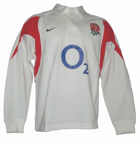 Nike 07-08 England L/S Rugby Shirt