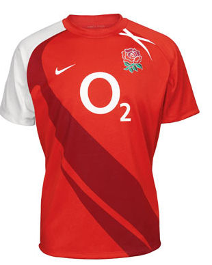 Special Editions Nike 08-09 England Rugby away shirt