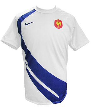 Nike 08-09 France Rugby home shirt