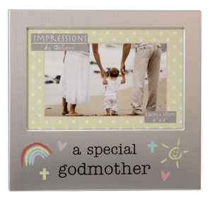 Godmother 6 x 4 Photo Frame Christening
