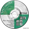 Grinding Disc Stone Depressed 125mm