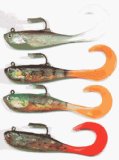 Specialist Tackle Curly Shads 4 Pack
