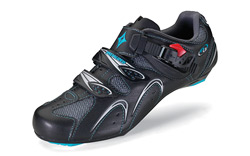 Specialized Women specific road shoes feature reduced toe-box width for accurate fit and a deeper he