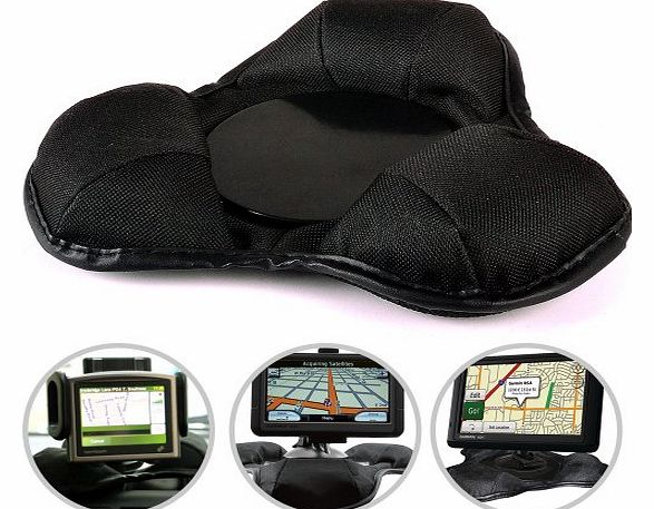 New Universal Black Weighted Beanbag In Car GPS Dashboard Mount Holder SAT Nav Dash Mat for GPS Sat Nav TomTom Ipad Ipad Mini Mobile Device
