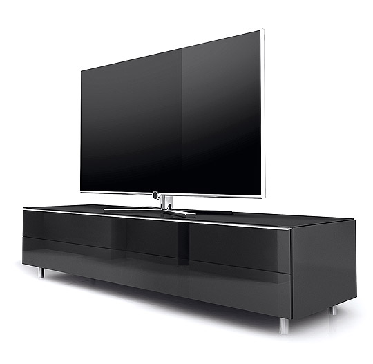 SCALA SC1650 TV Cabinet - Gloss Black