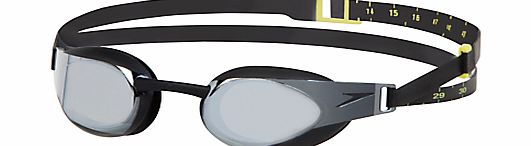 Speedo Fastskin Elite Mirror Goggle, Black/Smoke