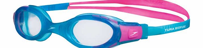 Speedo Junior Futura Biofuse Goggles - Blue/Pink