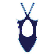 Speedo Womans Pulseback swimsuit (Navy) Size 40
