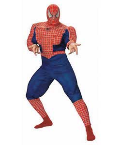 spider-man Muscle Costume - Large