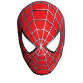 spiderman 3 Party Die Cut Masks - 6 in a pack