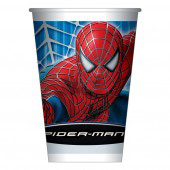 spiderman 3 Plastic Party Cups - 8 in a pack