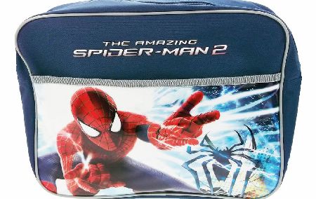 Blue Spiderman Courier Bag