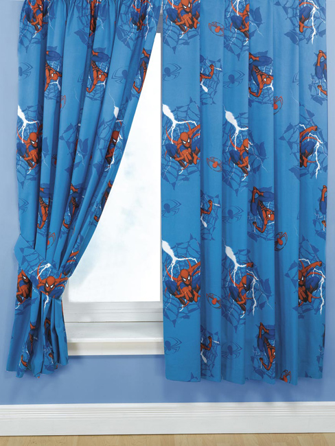 Curtains `pidey-Blue`Design 54 Drop