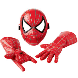 Spiderman Web Gloves and Mask