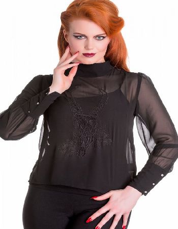 Spin Doctor Melancholy Blouse - Size: S 6450