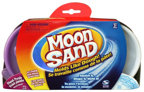 Moon Sand Double Coloured Sand Refill - Planet Purple & Satellite White