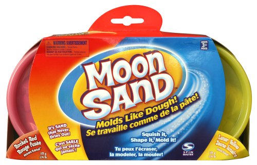 Moon Sand Double Coloured Sand Refill - Rocket Red & Lunar Yellow