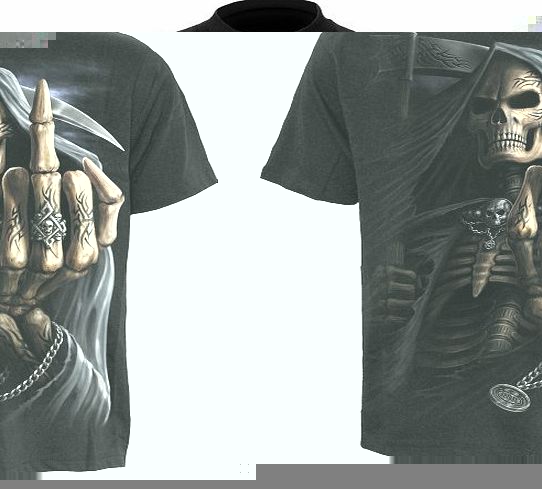 Spiral - Men - BONE FINGER - T-Shirt Black - Medium