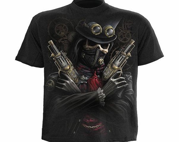 Spiral Steam Punk Bandit T-Shirt Short Sleeve