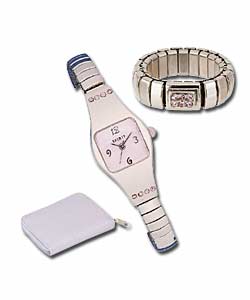 Ladies Watch- Ring and Purse Set