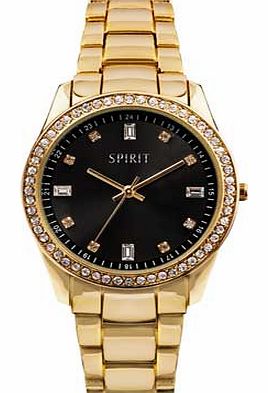 Spirit Lux Ladies Stone Set Dial Bracelet Watch