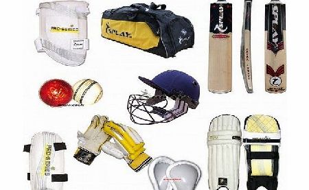 Splay Pro Series Cricket Kit Set - Size 4 - Boys Size Age 8 - 10 years old